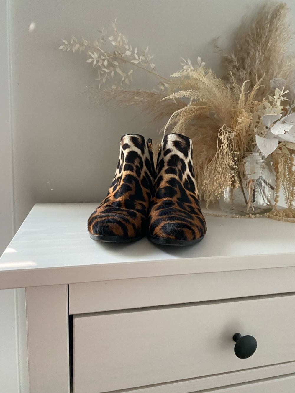 leopard print boots - Picture 3 of 6